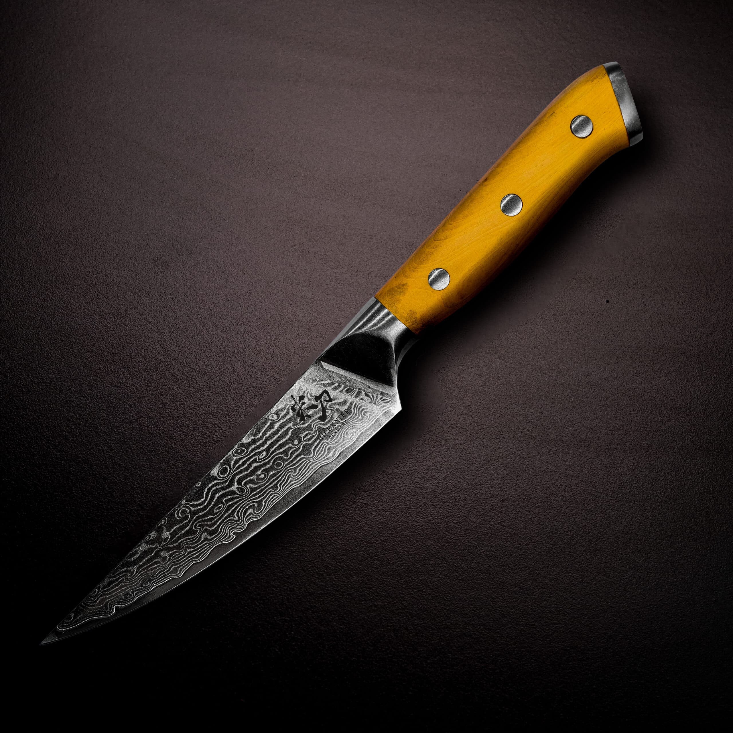 QING Steakkniv Chinese boxwood 135 mm.