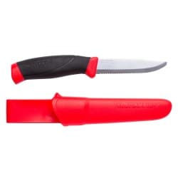 Morakniv Companion F Rescue Serrated - Rød
